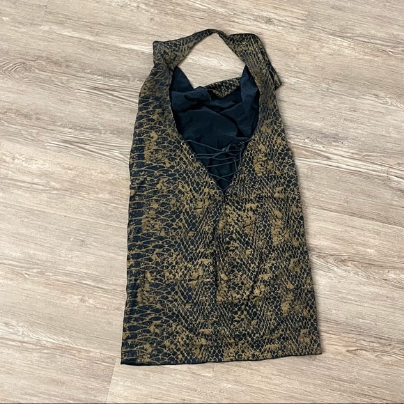 MahaDevi Reptile Print Dress - Picture 2 of 6